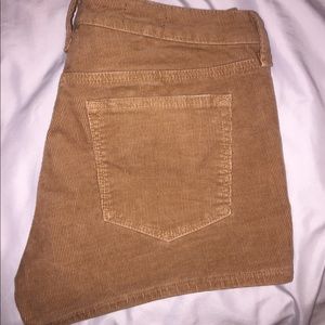 NWOT mustard shorts